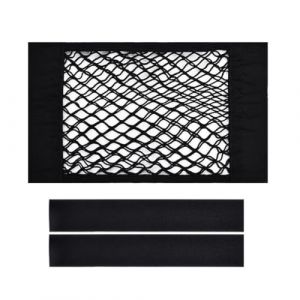 Filet Coffre Voiture, 2 Pi&egrave;ces, Filet de Stockage Voiture Sac &Eacute;lastique, Multifonctionnel Sac Pocket Organizer de Voiture, Filet Rangement de Coffre &eacute;picerie, pour Le Camion de Voiture, 25 x 40 cm (EUROEDI SPEDITION, neuf)