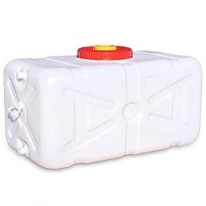 Jericane eau Bidon D'eau Avec Robinet Alimentaire 15L/25L/30L/45L/75L/110L/155L Camping Réservoir De Stockage De Voiture Réservoir D'eau Étanche Et Robuste Pour Voiture Maison Véhicule Campi(Size:30L) (XINGZHUU, neuf)
