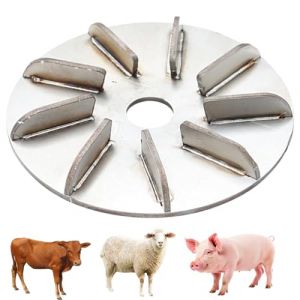 Outil d'&eacute;pilation d'animaux, 9 vitesses pour &eacute;conomiser du travail | Disque grattoir pour le toilettage du b&eacute;tail, des coqs, des abattages, des poules, des vaches, des moutons (FizzyAlum, neuf)