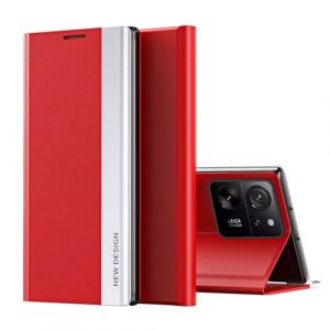 FMPCUON Coque pour Huawei P Smart 2020/P Smart+ 2019, Etui Protection Housse Premium en Cuir PU, Pochette Flip Case Compatible avec Huawei P Smart 2020/P Smart+ 2019 - Rouge (FMPCUON-EUR, neuf)