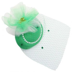 Petit chapeau haut-de-forme Pince &agrave; cheveux pour f&ecirc;te de StPatricks Accessoires de costume Vert Chapeau &Eacute;pingle &agrave; cheveux pour la f&ecirc;te nationale irlandaise (JLnase3, neuf)