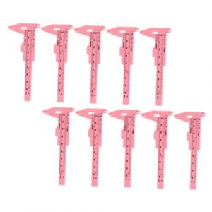 HAPINARY étriers à sourcils cartographie outil stylo étriers de mesure des sourcils double Règle de positionnement de sourcils règle de mesure étriers faciaux règle coulissante Plastique (Gan Gardner, neuf)