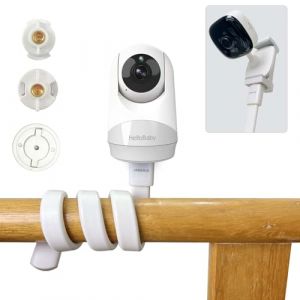 JAMUILS Support Universel Flexible pour Moniteur vid&eacute;o de b&eacute;b&eacute;, Compatible avec Hellobaby HB30 HB32 HB35 HB50 HB65 HB6550 HB6532, Philips Avent SCD843/26 SCD833/26, Vtech VM3250 VM819 (Jayum, neuf)