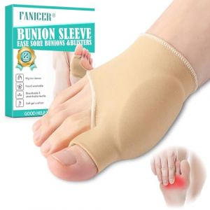 1 Paire Hallux Valgus Correcteur, Attelle Hallux Valgus, Protecteur et Séparateur de Gros Orteil, avec Gel Coussinet, pour Soulagement de Douleur (GROUPICATE UBARE LTD, neuf)