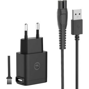KOZOY 5V Tondeuse Chargeur Compatible avec Philips QP2734 QP2724 QP2824 QP2834 QP4631, USB Electrique Remplacement Adaptateur Secteur avec Cable 1.5m pour Rasoir (shenzhenshiqiweikejiyouxiangongsi, neuf)