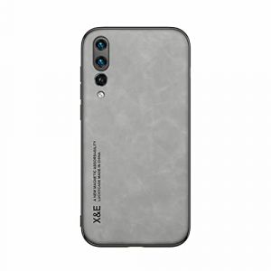 Kepuch Silklike Coque pour Huawei P20 Pro - Case Housse Étui Plaque de Métal Intégrée pour Huawei P20 Pro - Gris (Kepuch, neuf)