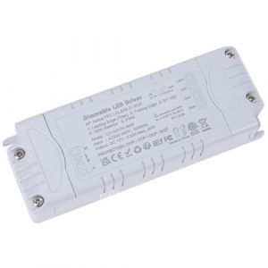 YAYZA! Transformateur LED 220v 12v 40W, IP44 Triac Dimmable Pilote 3.33A LED Driver, Mini Alimentation LED de Tension Constante, Convient pour &eacute;cran LED et Ampoules LED G4, MR11 Adaptateur (ClickBuy Group, neuf)