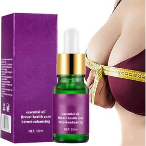 Huile d&lsquo;essence naturelle pour durcir les seins, cr&egrave;me d&rsquo;am&eacute;lioration des seins &agrave; croissance rapide, huile de massage nutritive pour gonfler et &eacute;largir,1pc (XinJie E-com, neuf)