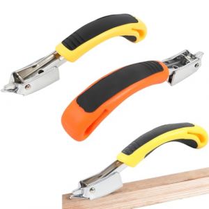 GXGM 2 Pi&egrave;ces Extracteur d'agrafes, Arrache Agrafe, Outils de Retrait d'agrafes Extracteur Rapide pour Retirer Les agrafes Outil &agrave; Main Professionnel pour enlever Les agrafes et Les Clous (GXGM, neuf)