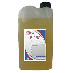 DLLUB - HUILE COMPRESSEUR MIN&Eacute;RALE P 150-2 litres (DLLUB SAS, neuf)