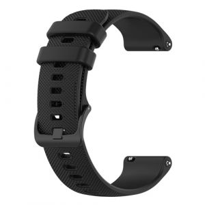 Harikiri 20mm Bracelet Montre en Silicone pour Garmin Vivoactive 5/Vivomove 3 40mm/Vivoactive 3/3 Music,Garmin Venu/Venu 2 Plus/Venu Sq/Sq 2/Sq Music/Sq 2 Music/Vivomove/Vivomove HR/Luxe 42mm (Harikiri-FR, neuf)