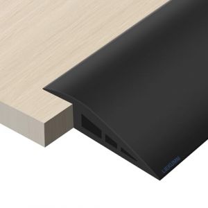 LIEKUMM Rampe de seuil de porte en caoutchouc de 200 cm - Hauteur : 3 à 3,5 cm - Charge maximale : 1000 kg - Pour pelouse, seuil de porte, tapis, rampe de trottoir pour chariot de golf, moto, fauteuil (Liekumm, neuf)