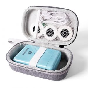 ORGBRO &Eacute;tiqueteuse compatible X1/X3 pour &eacute;tiqueteuse autocollante, support de rangement, rouleau de papier et c&acirc;ble USB (bo&icirc;te uniquement) (ORGANIZING BRO, neuf)