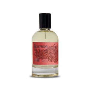 Bullfrog Eau de Toilette Elements: Fire 100ml - Notes Agrumées, Fruitées, Cassis, Menthe, Patchouli et Mousse de Chêne - Fabriqué en Italie (BULLFROG BARBERSHOP, neuf)