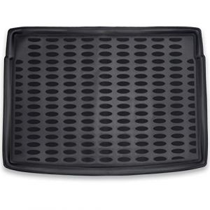 Elmasline Bac de Coffre 3D pour VW Golf 5 (2003-2008) (Pas Break) | Tapis de Coffre en Caoutchouc avec Bords Extra Hauts | Accessoires Auto (herneland, neuf)