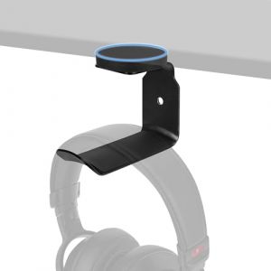 GEEKRIA Support magn&eacute;tique pour casque, crochets pour casque, support de bureau en aluminium avec coussinet en caoutchouc, compatible avec Sennheiser, Bose, Beats, Razer, HyperX et Sony (noir) (GeekriaDirectEU, neuf)