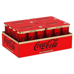 Coca-Cola Z&eacute;ro sucre z&eacute;ro caf&eacute;ine, toute la saveur de la formule Coca-Cola sans calories et sans caf&eacute;ine, canette 100 % recyclable - 24 canettes de 330 ml (Global Dream ⭐⭐⭐⭐⭐RETOURS SANS FRAIS, neuf)