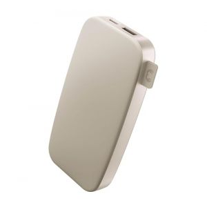 Fresh 'n Rebel Batterie Externe - Entr&eacute;e et Sortie USB-C - Charge Rapide (Fast Charge 20W) - 6 Fonctions de s&eacute;curit&eacute; - Powerbank pour iPhone et Android (Silky Sand, 12000mAh) (Fresh 'n Rebel, neuf)