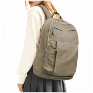 HYC00 Sac à Dos Femme Sac à Dos Scolaire Fille Collège Ado Sac Ecole Sac à Dos Scolaire Lycée Sac à Dos Unisexe Loisir Backpack Sac à Dos Ordinateur Portable 15.6 Pouces Femme sac à Dos Voyage,Marron (SUNMOP, neuf)