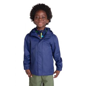 Mountain Warehouse Veste imperméable Torrent pour Enfant - Veste de Pluie à Coutures étanches - Poches zippées - Bretelles réglables - pour Voyages, Camping, randonnée Bleu Marine 13 Ans (Mountain Warehouse, neuf)