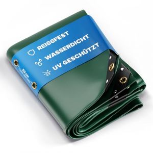 NEMAXX&reg; B&acirc;che Premium Imperm&eacute;able [300x200cm]&ndash;R&eacute;sistante aux UV [650 g/m&sup2;] B&acirc;che de Camion avec &OElig;illets,B&acirc;che en PVC pour Bois,Jardin,Toit & Construction&ndash;B&acirc;che de Protection Hivernale&ndash;Vert&ndash;6 m&sup2; (Umbrella GmbH, neuf)