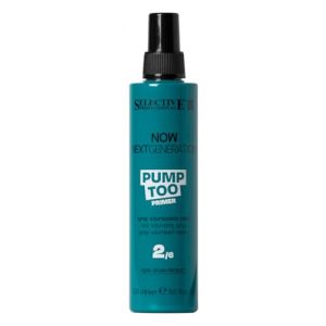 Selective NOW Next Generation PRIMER PUMP TOO ROOT VOLUMIZING SPRAY 200 ml. (Hair Gallery, neuf)