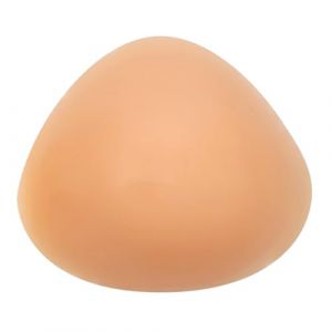 ELMIKA Une pi&egrave;ce en silicone pour mastectomie, proth&egrave;se, soutien-gorge triangulaire, insert de soutien-gorge concave, beige, DD Cup (600g/piece) (BAIANG, neuf)