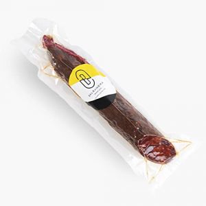Balsanera Ibérico - Chorizo Ibérique de Gland (1/2 Pieza) | Poids approximatif : 500gr | Affinage : 4-5 meses | Emballés sous vide (BALSANERA IBÉRICO, neuf)