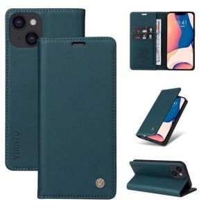 FMPCUON Coque pour Huawei Y5 Prime 2018/Honor 7S Etui RFID Protection Housse en Premium Cuir Pochette Portefeuille Rabat Clapet Case Porte Carte Magnétique Étui pour,Bleu (FMPCUON-EUR, neuf)