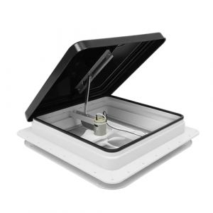 Lucarne de camping-car 35x35 cm, fen&ecirc;tre de toit avec ventilateur et moustiquaire, remplacement universel pour ouvertures, fen&ecirc;tre de lucarne en plastique &eacute;tanche (HAITOK, neuf)