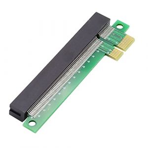 NFHK Adaptateur PCI-E Express 1 x vers 16 x Riser Card m&acirc;le vers femelle pour carte graphique (NFHK Electronics, neuf)