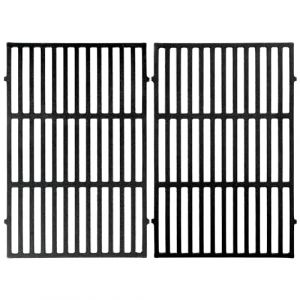 BBQ-Toro Grille de Cuisson en Fonte 30 x 44,5 cm (2 pièces) | Set de grilles en Fonte| 2 Inserts pour Grill, de Rechange| Accessoires pour Barbecue, pour Grills à gaz, à Charbon de Bois et Autre (CS Trading, neuf)