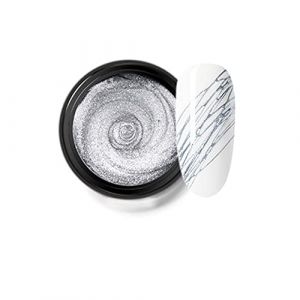 Argent vernis &agrave; ongles en gel araign&eacute;e, Araign&eacute;e Gel Peinture Dessin Peinture Ongles Uv Led Vernis &Agrave; Ongles Noir Blanc Gel Vernis &Agrave; Ongles (AdheRe Nail, neuf)