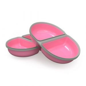 Sure Petcare SureFeed Gamelle divisée pour animaux de compagnie avec joint intégré, compatible avec la mangeoire à puce Sure Petcare SureFeed avec couvercle scellé, fonctionne pour les aliments (Sure Petcare, neuf)