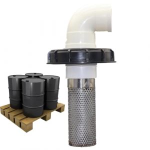 Duroecsain &Eacute;cran de filtre de 'eau, filtre d'entr&eacute;e de tuyau d'arrosage - Raccord de bouchon de tuyau de canne &agrave; pluie - Filtre en acier inoxydable avec couvercle du (zhrnfm, neuf)