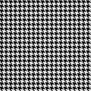 HEKO PANELS Oxford Tissu Imperm&eacute;able Au M&egrave;tre Polyester De Couture D'ameublement Tissus pour Mobilier D&eacute;corative Artisanat Rembourrage Pied De Poule Houndstooth 3 M&egrave;tres 155 x 300 cm (Teker24, neuf)