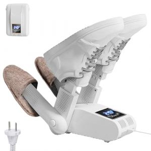 S&egrave;che Chaussures &Eacute;lectrique, S&egrave;che-Bottes et Chauffe-Chaussures Pliable avec Minuterie Intelligente, D&eacute;sodorisation Ozone + UV, pour Chaussure de Ski, Bottes, Gants, Chapeaux et Chaussettes (Blanc) (Probuy Hot Limited, neuf)