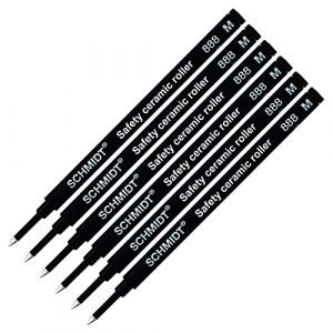 Schmidt 888 Lot de 6 recharges pour roller Encre noire Taille M (Europens, neuf)