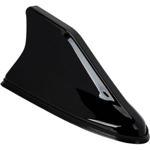 LUISAS Antenne d'aileron de Requin pour Peugeot RCZ 206 207 208 301 307 308 406 407 408 508 2008-6008,Voiture Toit Queue aileron Requin antenne Signal Radio Conversion,A/Black (tucengkeji, neuf)