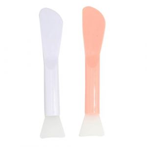 Masque facial brosse Silicone masque de boue faciale brosse applicateur de boue faciale pour lotion pour le corps m&eacute;lang&eacute; 2 pi&egrave;ces (Jiehuida Trading, neuf)