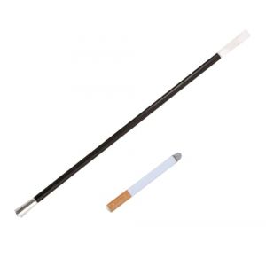 Kit Porte Cigarette Femme Avec Fausse Cigarette I Charleston Cabaret Cruella I Fume Noir 30 cm Plastique I Déguisement Accessoire Années 20 I Carnaval Halloween (CA SE FETE, neuf)