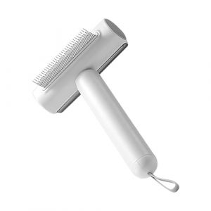 Kustimantu Peigne de d&eacute;m&ecirc;lage pour chats, chiens - Brosse anti-peluches - Outil d'&eacute;pilation pour animaux de petite, moyenne et grande taille (amste, neuf)