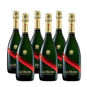 Lot de 6 Champagne Mumm grand Cordon 6x75cl (Vinaddict, neuf)