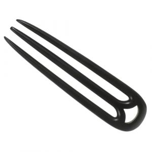 LRXIYODE Fourchette &agrave; Cheveux en Bois Trois Dents B&acirc;tonnet Chinois pour Chignon Accessoire &Eacute;l&eacute;gant pour Mariage et Soir&eacute;e Taille Adapt&eacute;e Femmes et Adolescentes (XPWU, neuf)