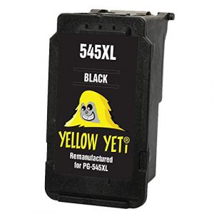 YELLOW YETI PG-545XL PG-545 XL Cartouche d'encre Noir Remanufacturée pour Canon Pixma MG2450 MG2550 MG2550S MG2555S MG2950 MG3050 MG3051 MG3052 MX495 iP2850 TR4550 TR4551 TS205 TS305 TS3150 TS3151 (SOKANA, neuf)