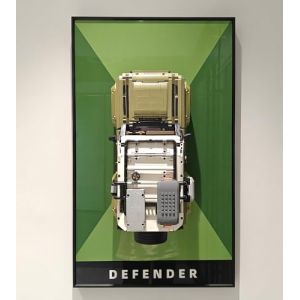 WETCEAOM Cadre Mural pour Lego Technic Land Rover Defender 42110, Tableau d'affichage Mural pour Lego Les Amateurs, Taille : 75x45 cm（sans modèle） (WETCEAOM Official, neuf)