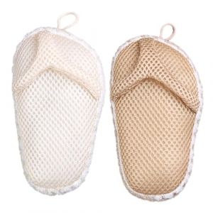 PACKOVE 2 Pièces Lingette Exfoliante Pour Corps Avec Nettoyant Pour Douche Gommages Et Outil Exfoliant Comme Serviette Exfoliante Pour Bain Et Douche (Spring TU, neuf)