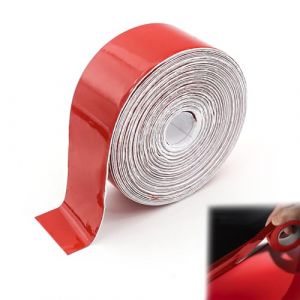 Juttzzei Bande Autocollante Voiture, 25mm x 10 M Bande D&eacute;corative de Voiture, Prime Vinly Bandes D&eacute;coratives Autocollantes pour Voiture, Moto, Bateau et Mod&eacute;lisme ou Bricolage(Rouge) (Juttzzei, neuf)