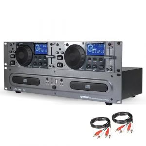 Gemini Sound CDX-2250i – Equipement DJ professionnel rackable 2U avec contrôle Audio Pitch, Lecteur CD multimédia compatible avec CD audio, CD-R et MP3 sur supports USB (SONO-ENERGIE, neuf)