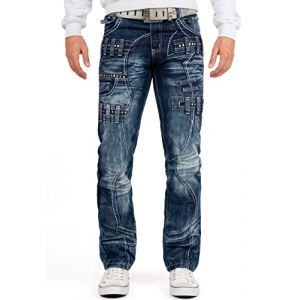 KOSMO LUPO Herren Jeans KM8002-bans W33/L32 (bans24, neuf)